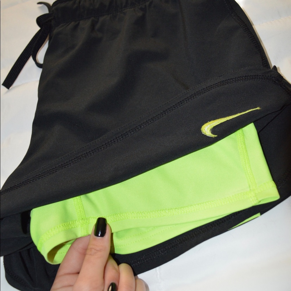 Nike Dri-Fit Spandex Lined Running Shorts